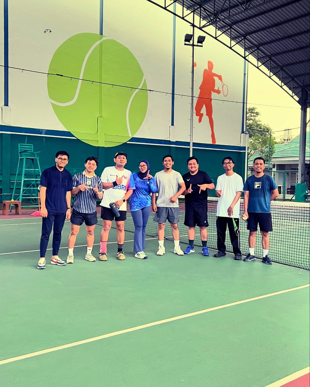 Fun Tennis IKA17SPORTS | Kegiatan Alumni SMA Negeri 17 Makassar