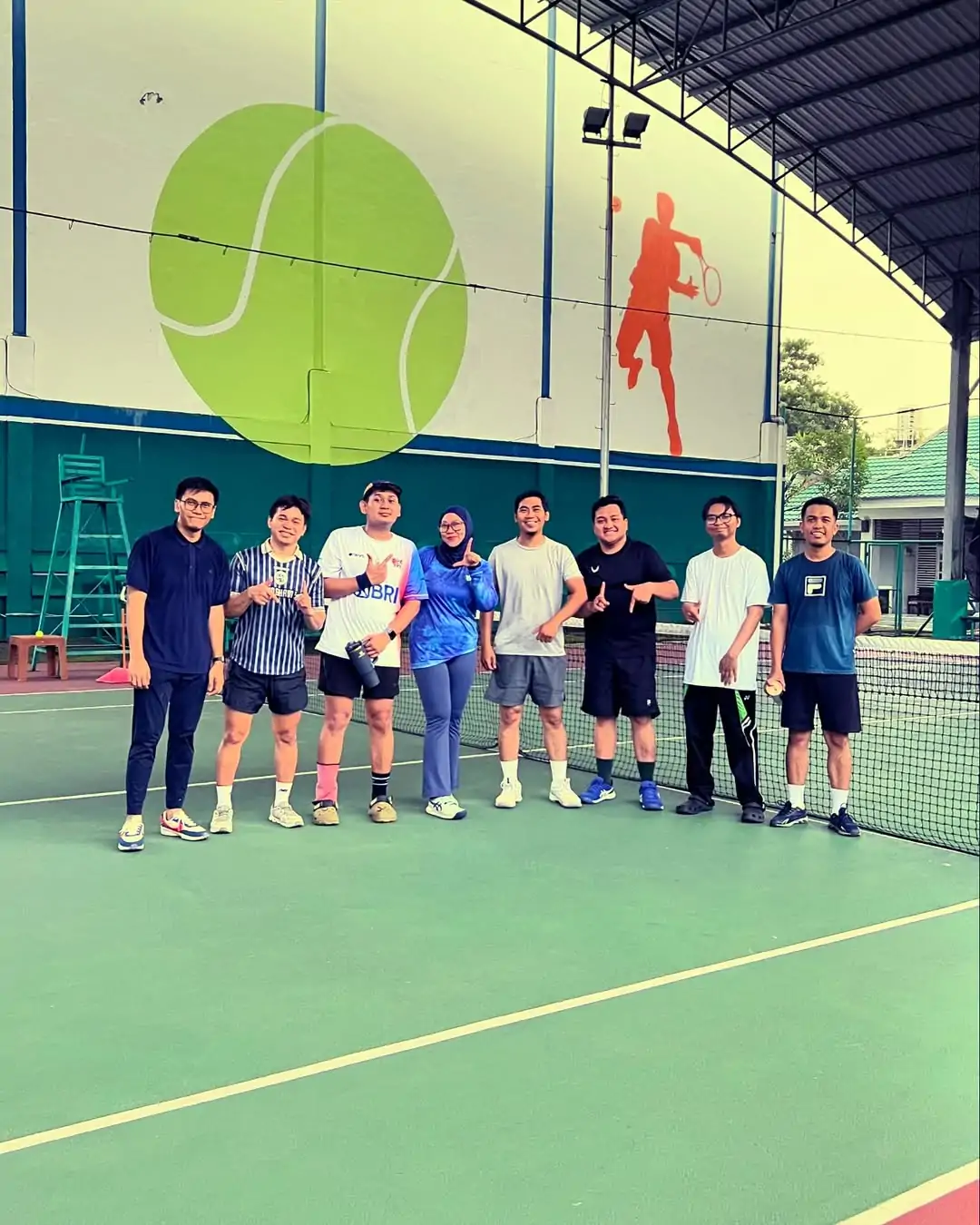 Fun Tennis IKA17SPORTS | Kegiatan Alumni SMA Negeri 17 Makassar